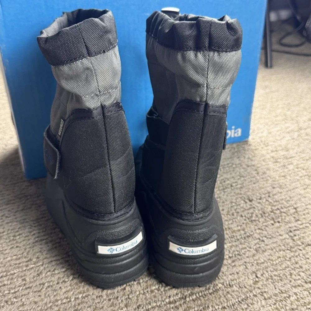 Columbia Youth 13 Powderbug Plus II Boots Winter Snow Black